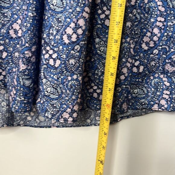 J.CREW LIBERTY FABRIC SWEETHEART SMOCKED FLORAL PUFF SLEEVES DRESS SIZE 4 - Picture 9 of 10